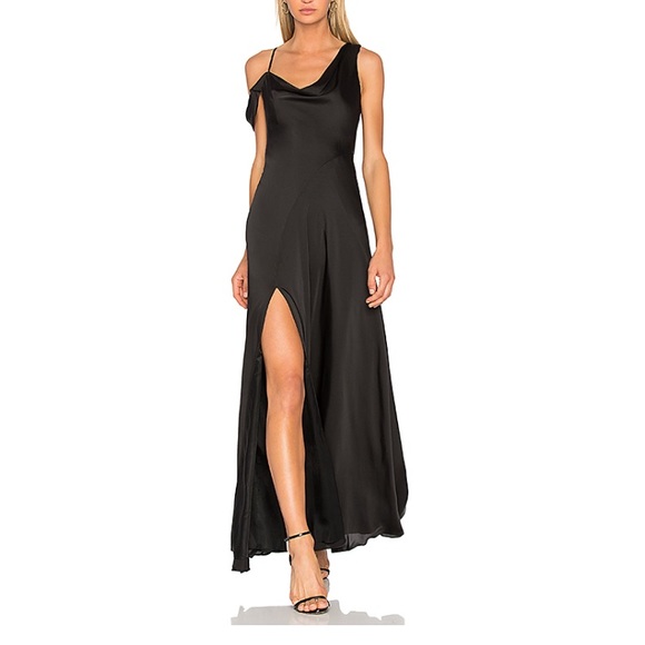 jill jill stuart black gown